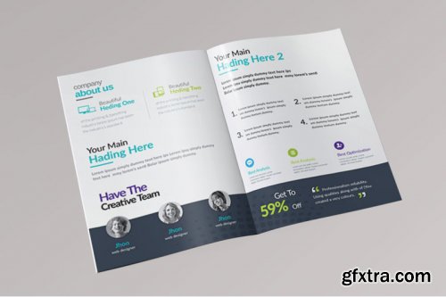 Creative Bi-fold Brochure