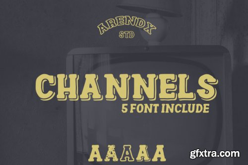 Channels Family Font