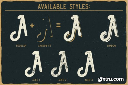 Aviation Cocktail Font + BONUS