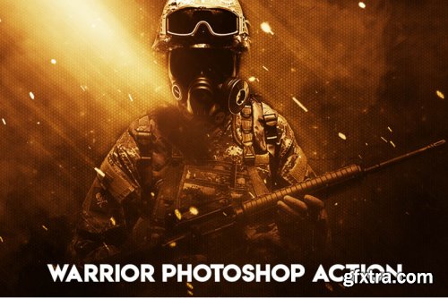 Warrior Photoshop Action