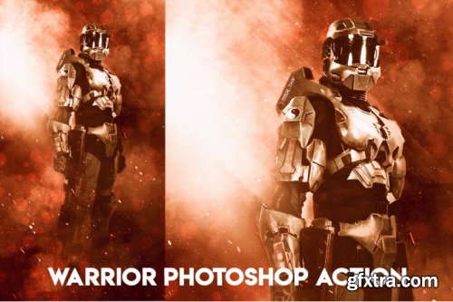 Warrior Photoshop Action