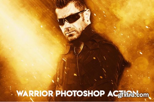 Warrior Photoshop Action