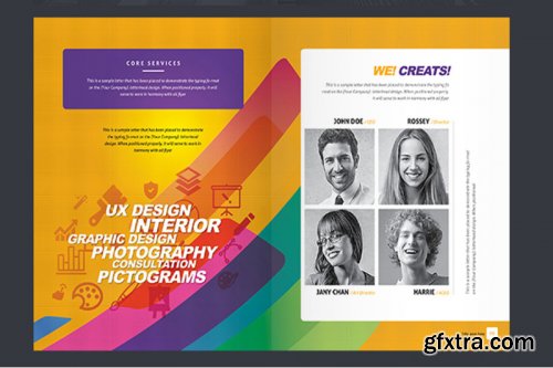 Corporate Bi-fold Brochure