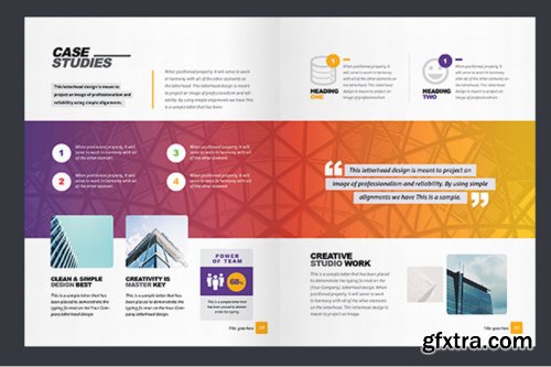 Corporate Bi-fold Brochure