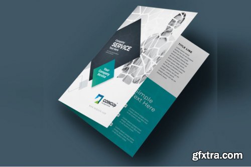 Clean Bi-fold Brochure