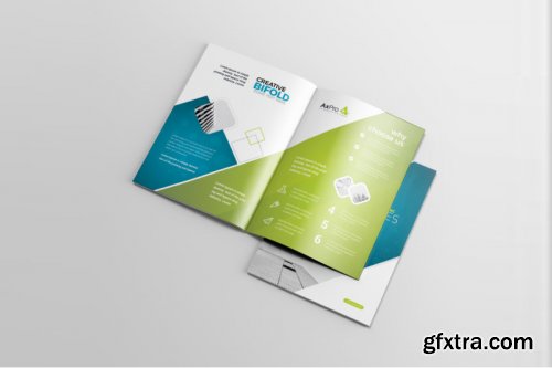 Corporate Business Bifold Brochure