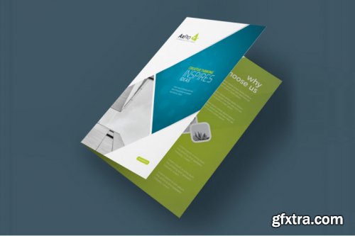 Corporate Business Bifold Brochure