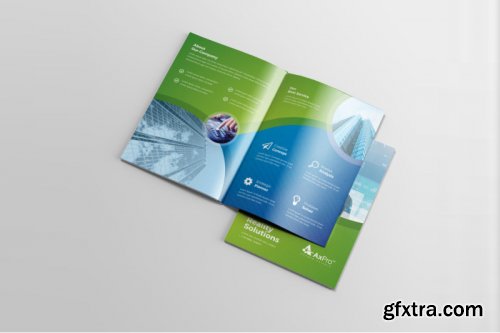 Corporate Business Bifold Brochure