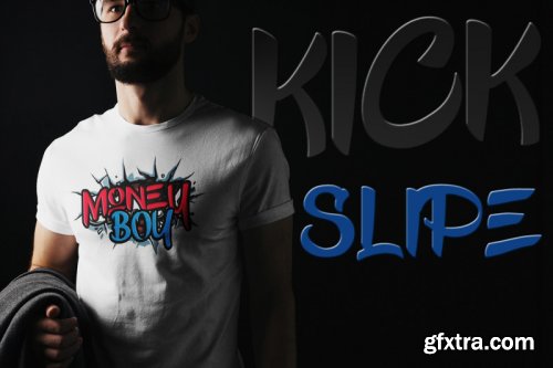 Kick Slipe Font