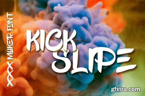 Kick Slipe Font