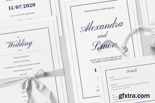 Wedding Template Suite, An Invitation Pack Classic