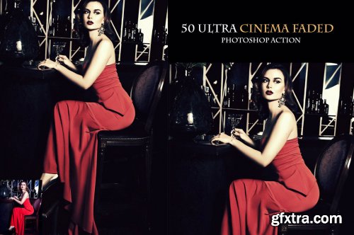 50 Ultra Cinema Faded Photoshop Action