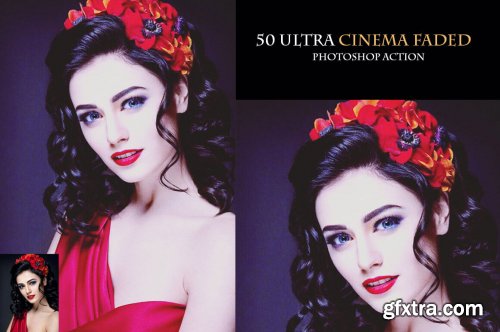 50 Ultra Cinema Faded Photoshop Action