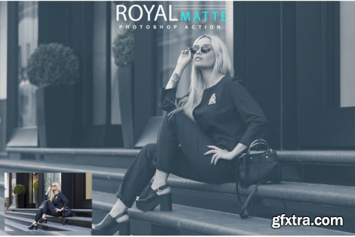 Royal Matte Photoshop Action