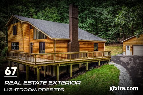 CreativeMarket - 67 Real Estate Exterior Presets 3876194