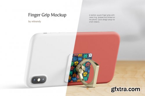 CreativeMarket - Finger Grip Mockup 3871084