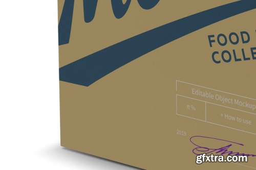 CreativeMarket - Paper Box with Hang Tab Mockup 3882462