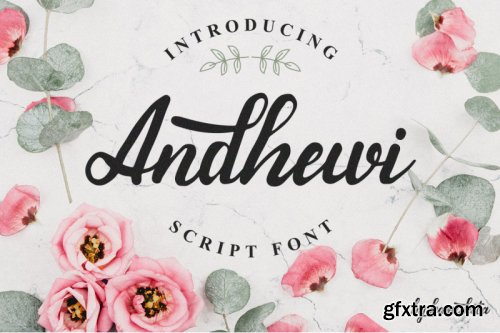 Andhewi Script Font