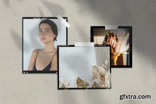 CreativeMarket - Moodboard film mockup 3687722