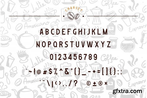 CreativeMarket - Macchiato Display Font 3897281