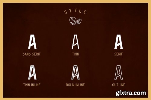 CreativeMarket - Macchiato Display Font 3897281