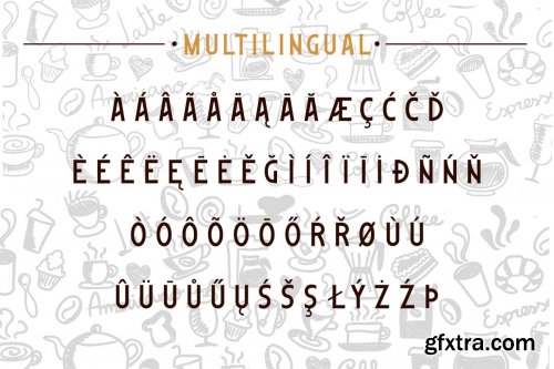 CreativeMarket - Macchiato Display Font 3897281