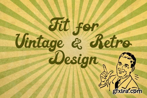 CreativeMarket - Retrovert - Retro Script (+Bonus) 3896533