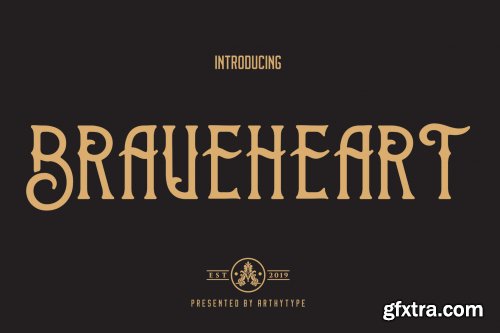 CreativeMarket - Brave Heart 3879414