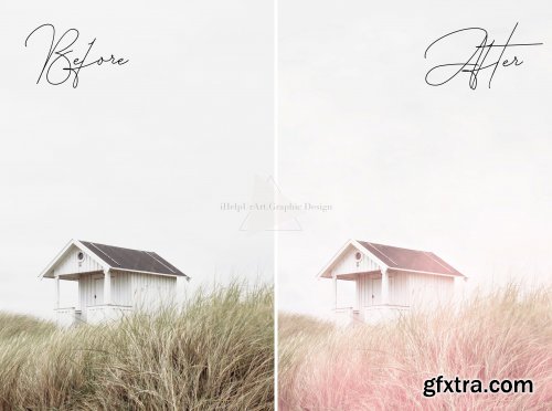 Pink Fog Photo Overlays Bundle