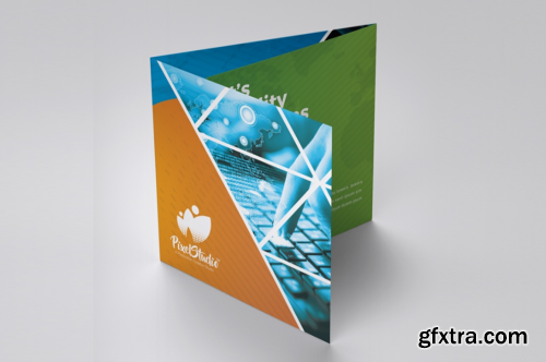 Corporate Square Trifold Brochure