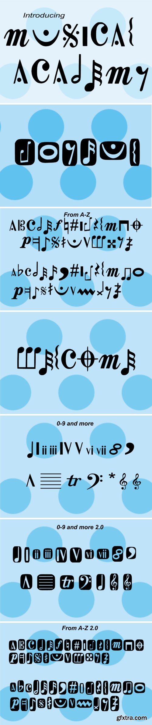 Musical Academy Font