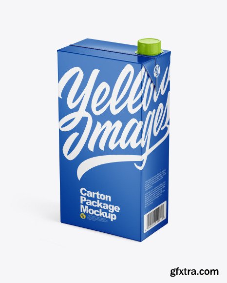 Carton Package Mockup 45792