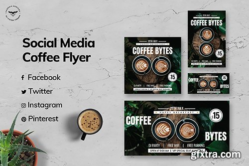 Cafe Social Media Template