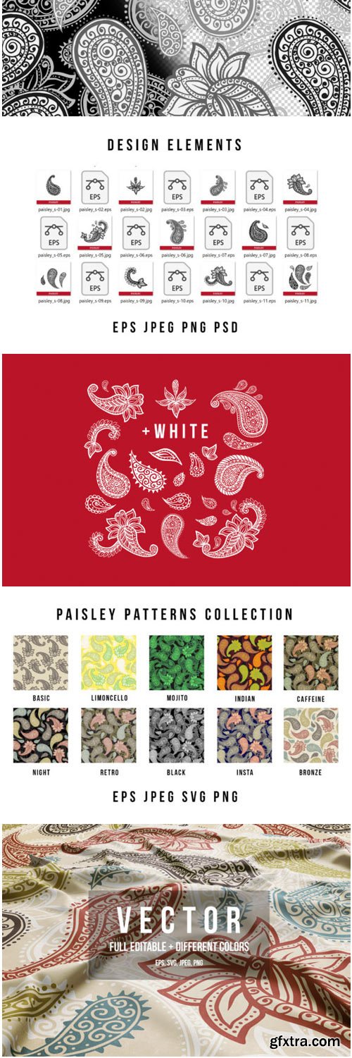 Paisley Patterns Collection 1552550