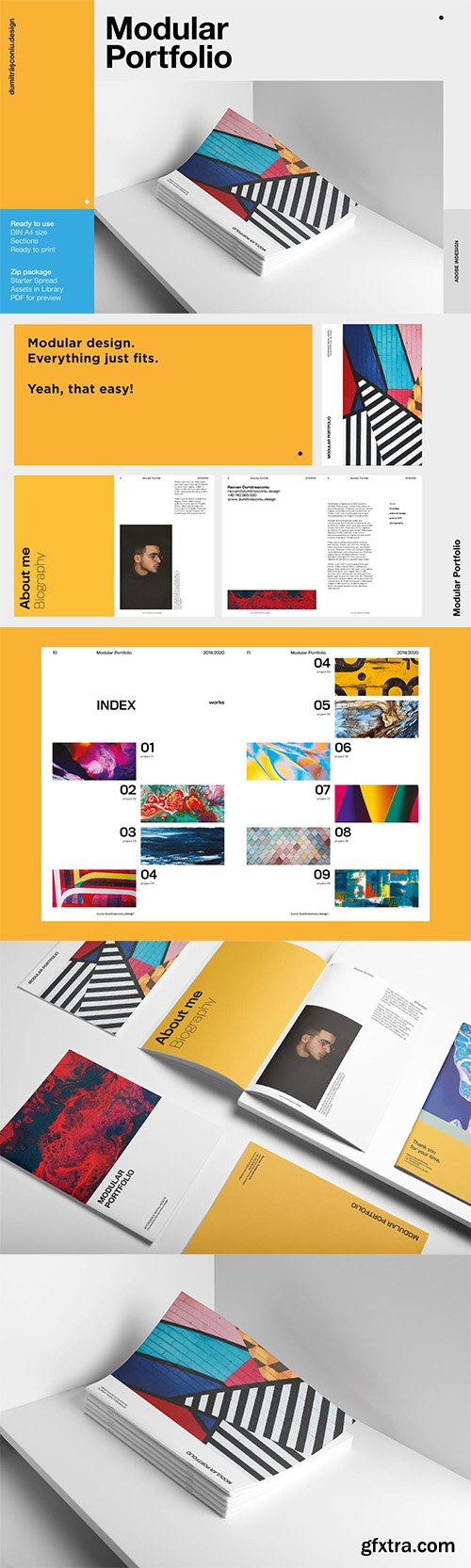 Modular Portfolio Template