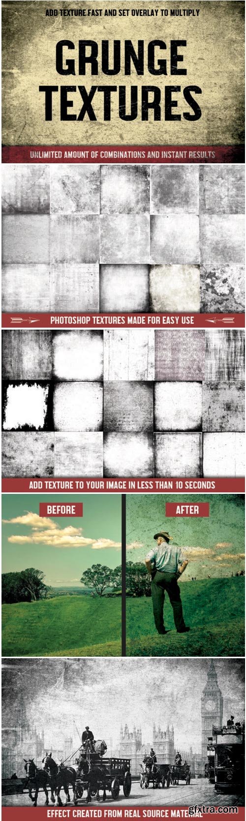 100 Grunge Photoshop Textures 1552577