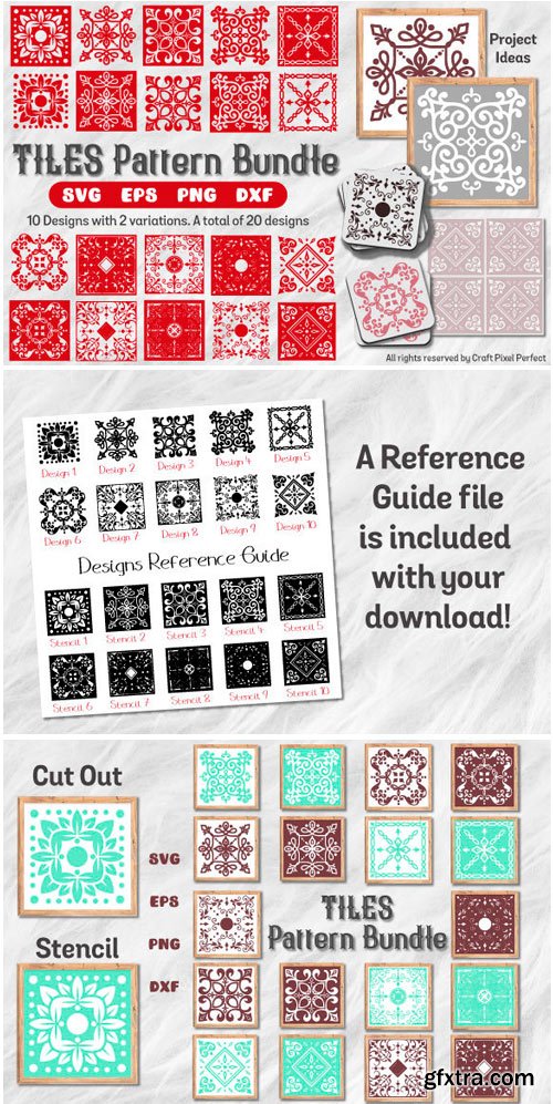 Tile Patterns Bundle 1552384