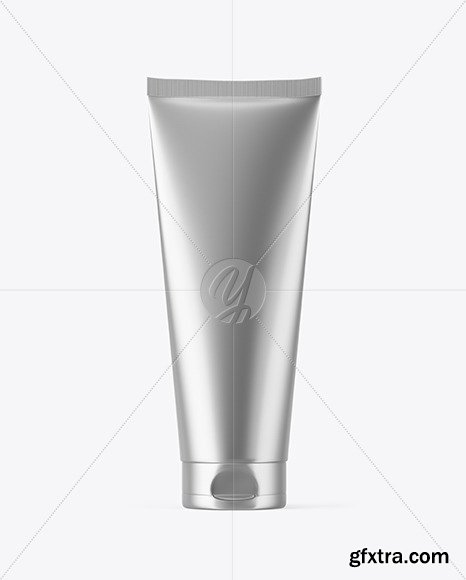 Metallic Cosmetic Tube Mockup 45789