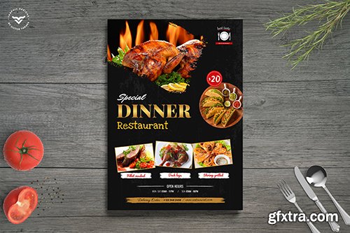 Restaurant Flyer Template