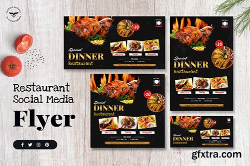 Restaurant Social Media Templates