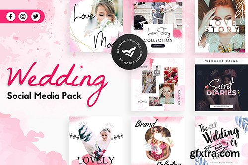 Wedding Social Media Templates