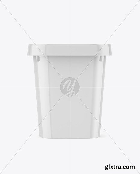 Glossy Plastic Container Mockup 45817