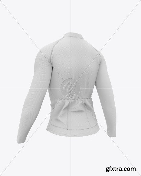 Women`s Cycling Jersey Mockup 45342