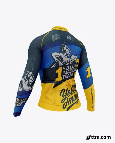 Women`s Cycling Jersey Mockup 45342