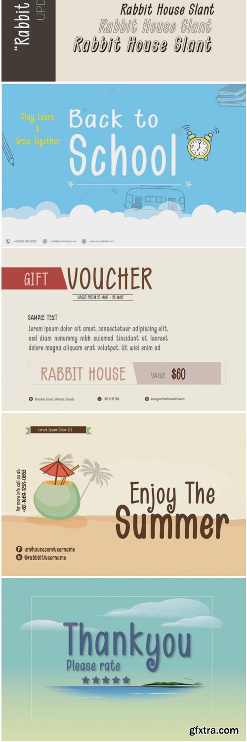 Rabbit House Font