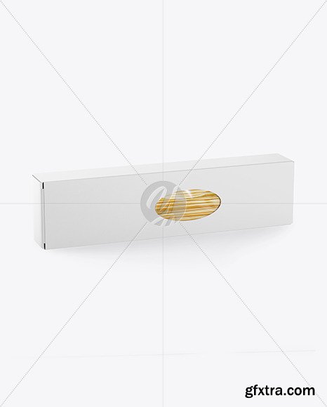 Paper Box with Spaghetti Mockup 45787