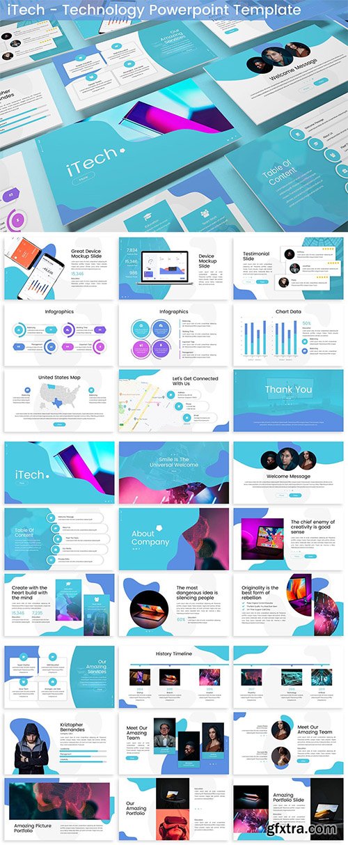 iTech - Technology Powerpoint Template