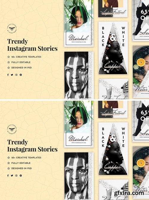 Trendy Instagram Stories Template