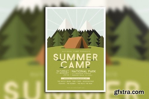 Summer Camp Flyer