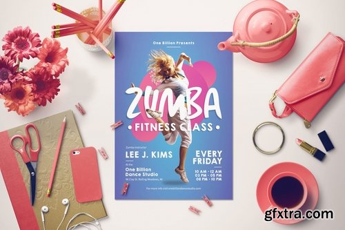 Zumba Fitness Flyer